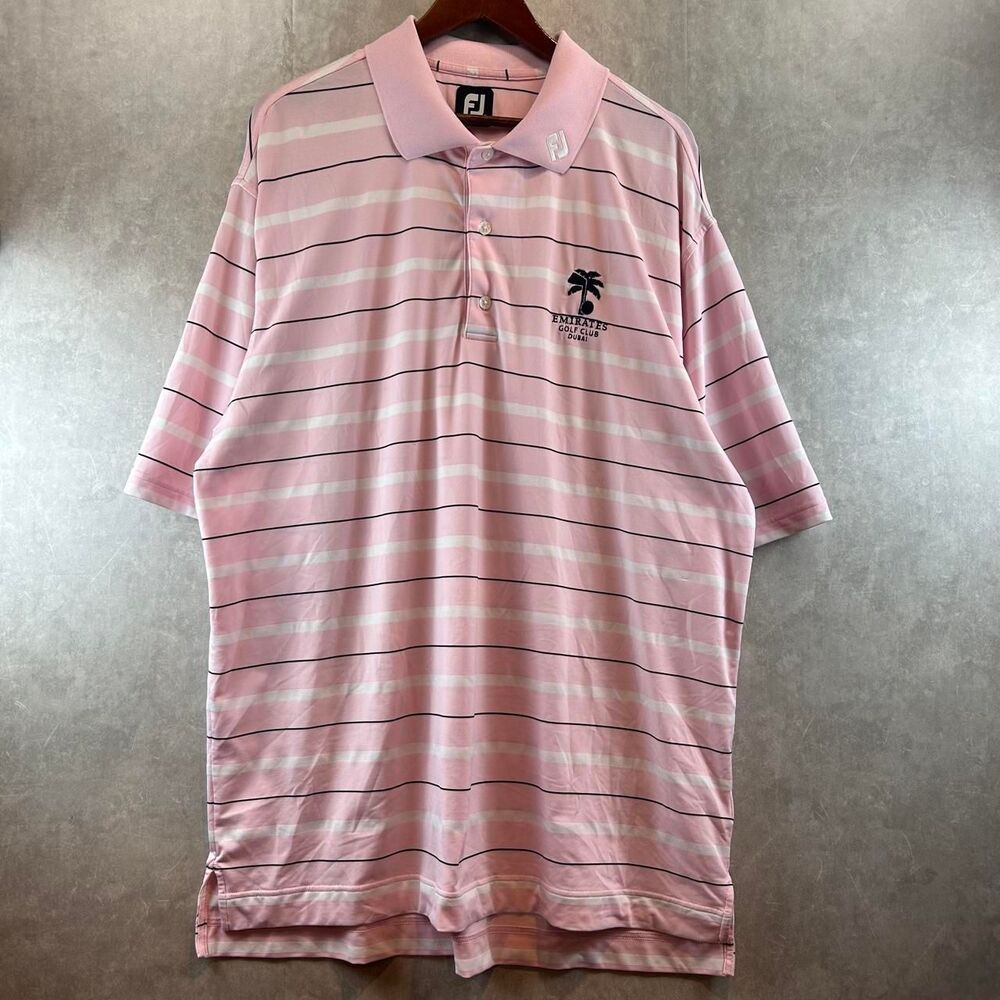 Footjoy Men's Pink Polo-shirts